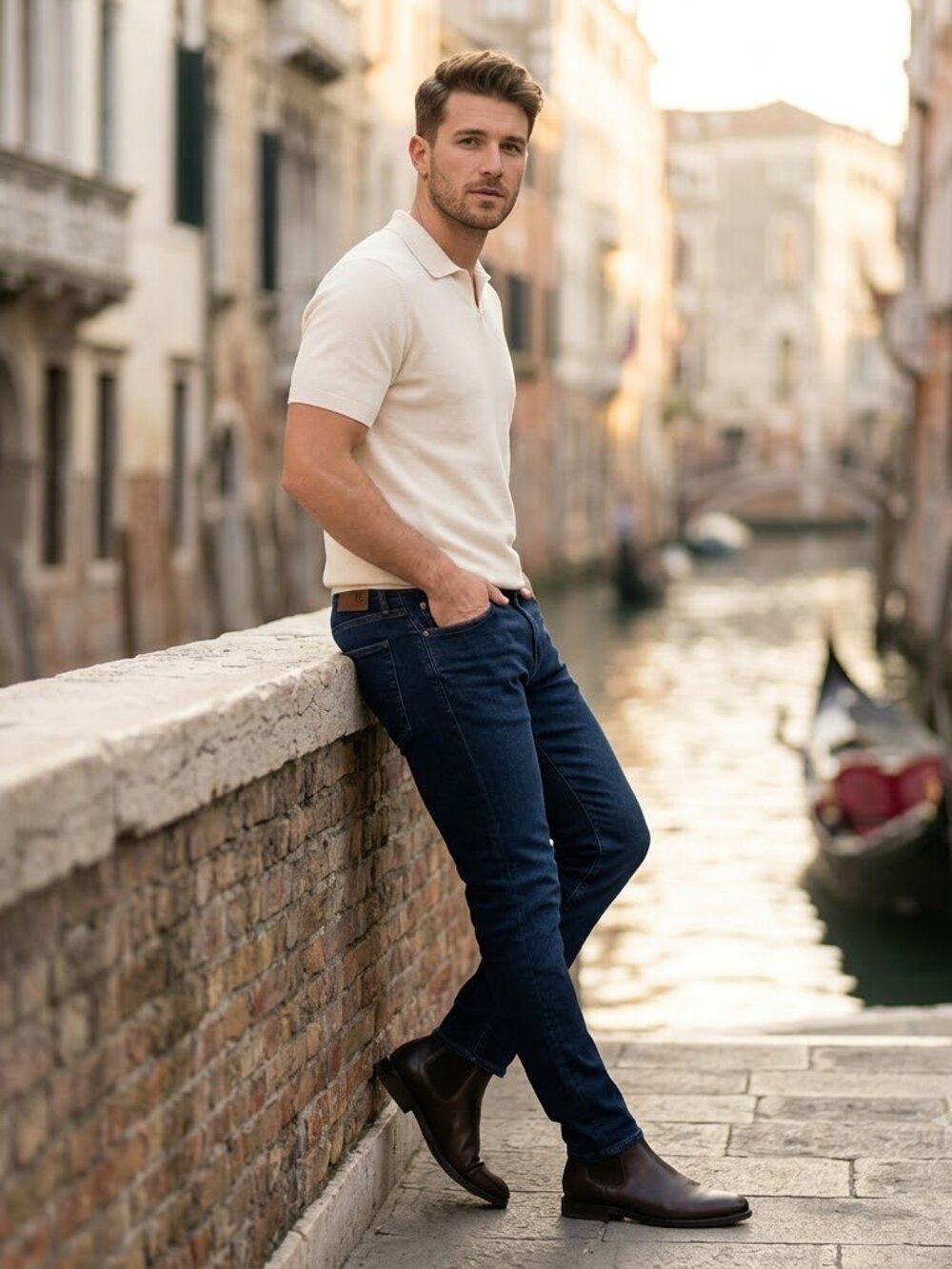 AG Adriano Goldschmied ‘The Dylan’ Men's Deep Indigo Slim Jeans